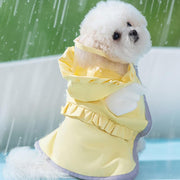 waterproof dog raincoat, view 6 - MRSLM