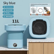 portable folding washing machine, view 9 - MRSLM