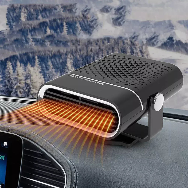 12V portable car heater fan, view 4 - MRSLM