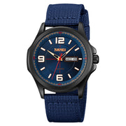classic men's round quartz watch, view 5 - MRSLM