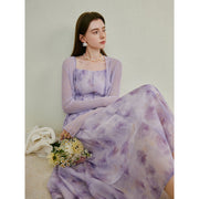 Floral sleeveless summer dress, view 4 - MRSLM