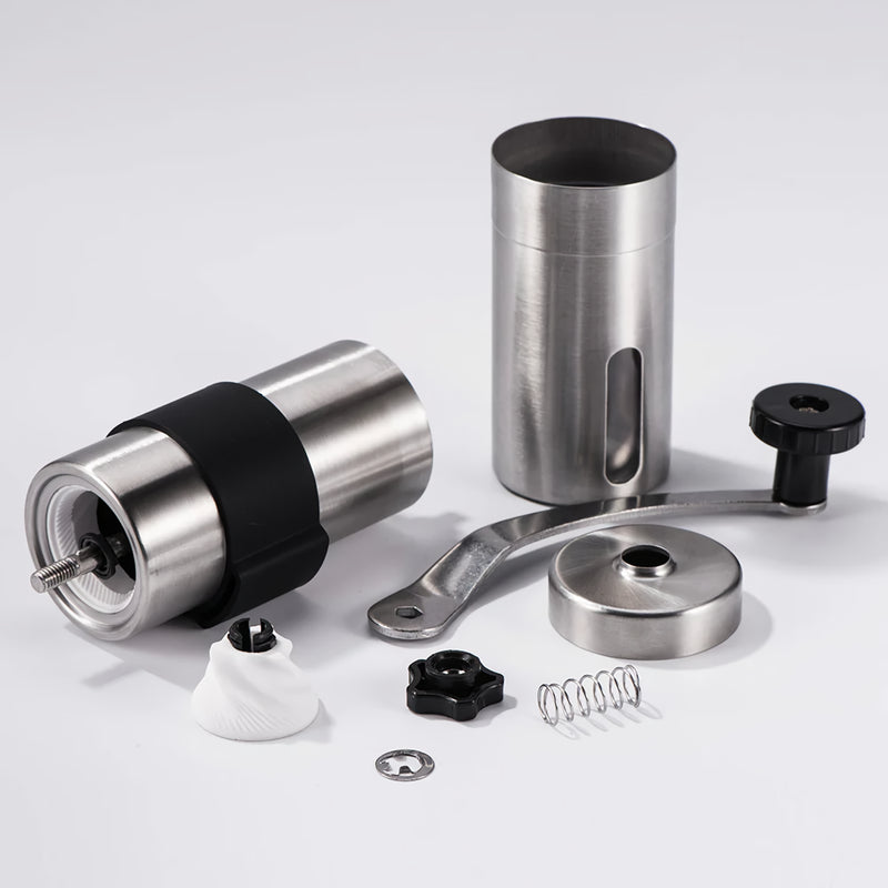 manual conical burr coffee grinder, view 6 - MRSLM