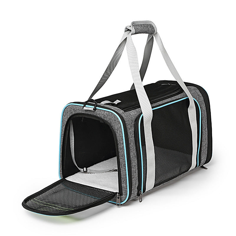 Breathable small pet carrier, view 8 - MRSLM