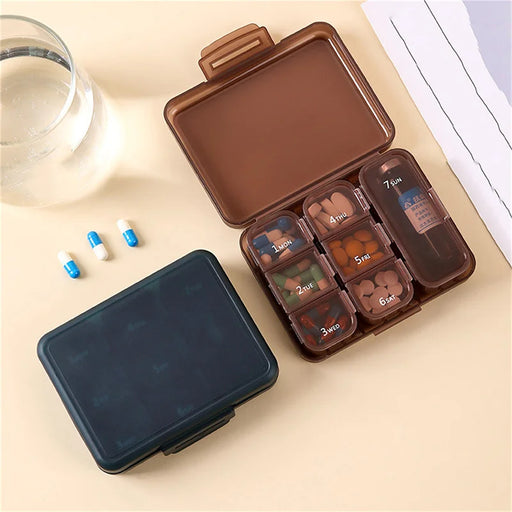 7-compartment pill organizer - MRSLM