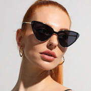 metal cat eye sunglasses, view 6 - MRSLM