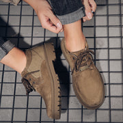 men's casual leather ankle boots, view 5 - MRSLM