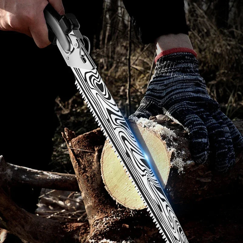 Versatile hand saw for woodworking, view 3 - MRSLM