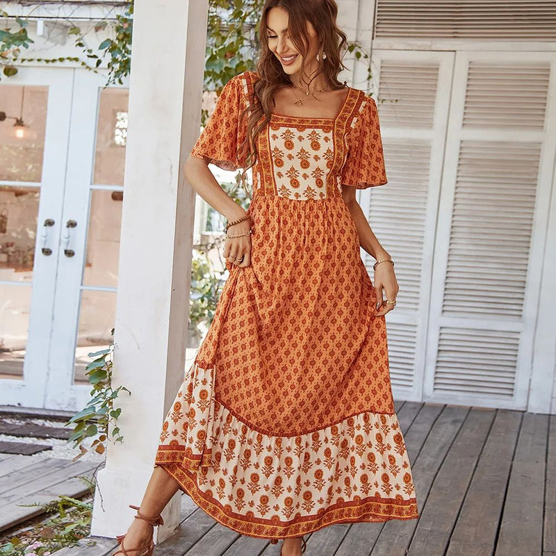 bohemian summer evening dress - MRSLM