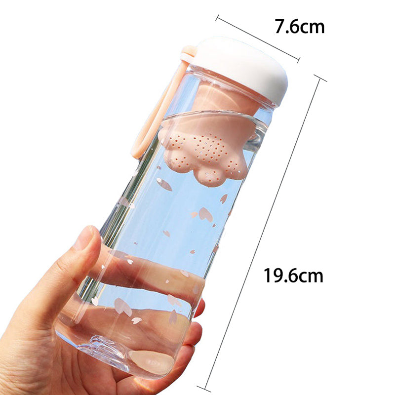 cat's claw plastic water bottle, view 10 - MRSLM