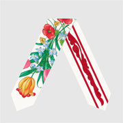 women's silk skinny scarf, view 12 - MRSLM