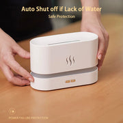 usb essential oil diffuser with 3d flame, view 5 - MRSLM