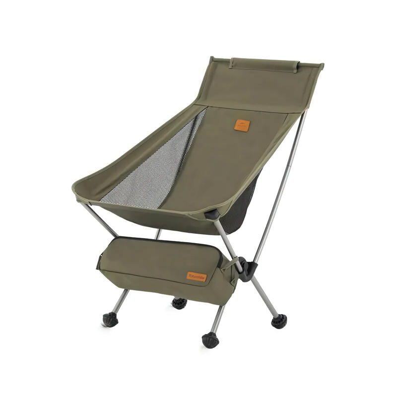 ultralight high back folding moon chair, view 3 - MRSLM