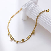 daisy flower charm bracelet, view 6 - MRSLM