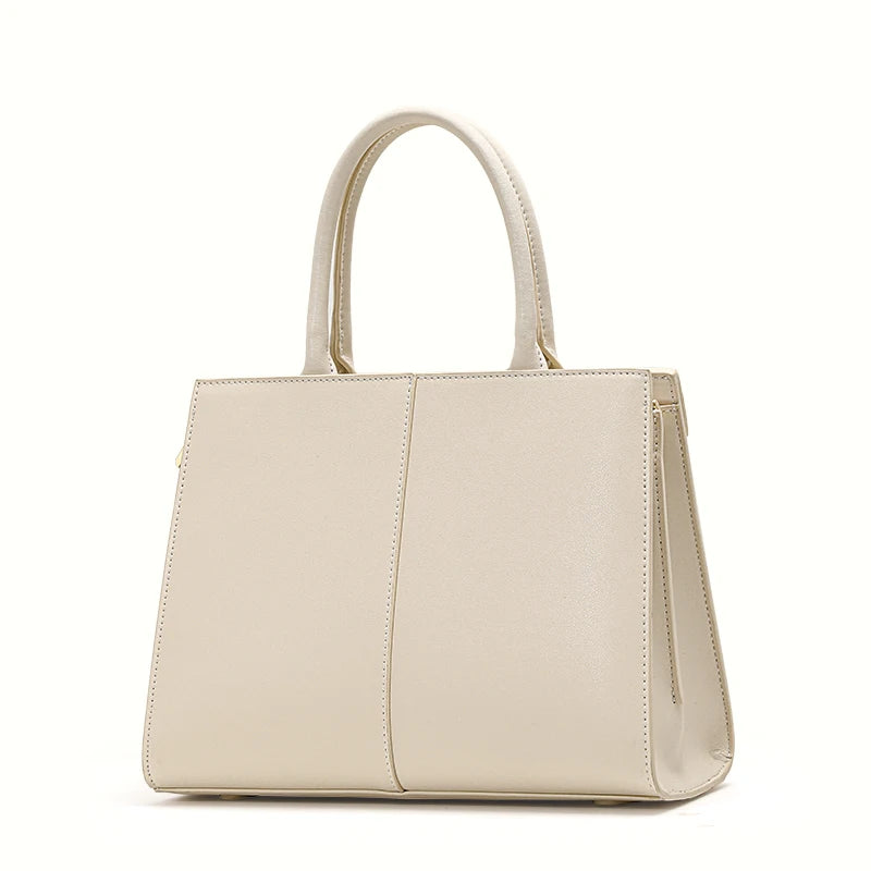 crocodile pattern cowhide handbag, view 5 - MRSLM