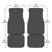 leopard print car floor mats, view 2 - MRSLM