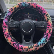 leopard steering wheel cover, view 5 - MRSLM