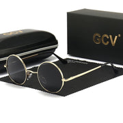 steampunk round polarized sunglasses, view 11 - MRSLM