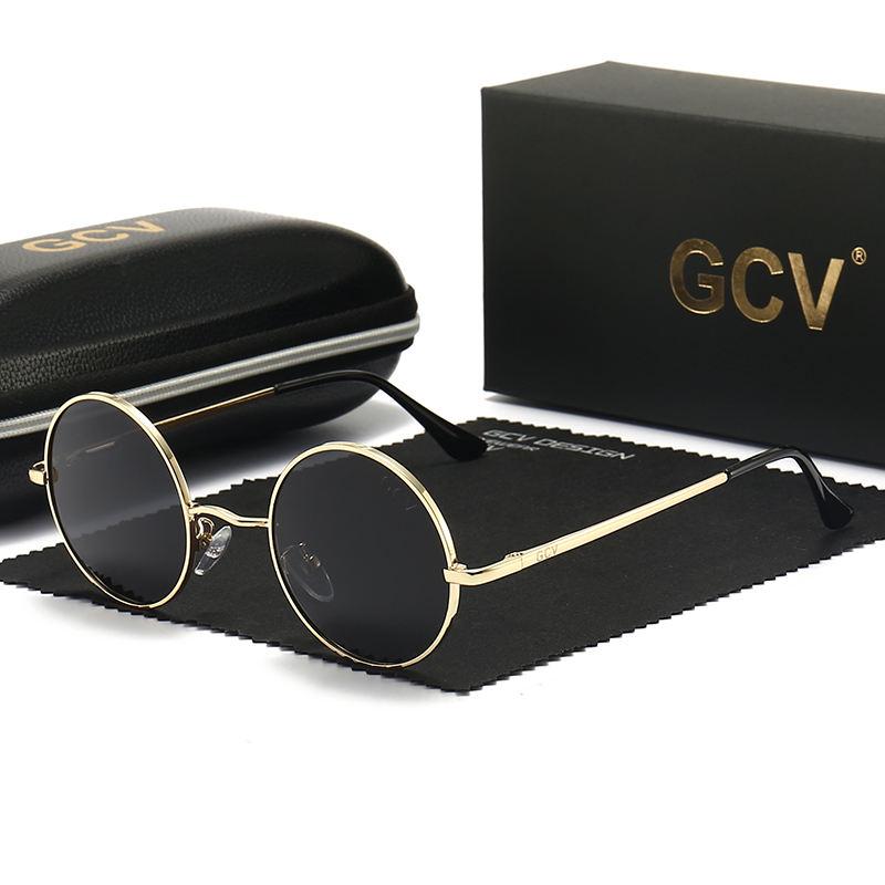 steampunk round polarized sunglasses, view 11 - MRSLM