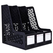 triptych magazine file holder desk organizer, view 8 - MRSLM