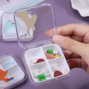cartoon mini travel pill box, view 9 - MRSLM