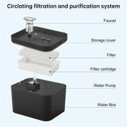 2.5l automatic cat water fountain, view 8 - MRSLM