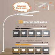 double head LED desk lamp, view 7 - MRSLM