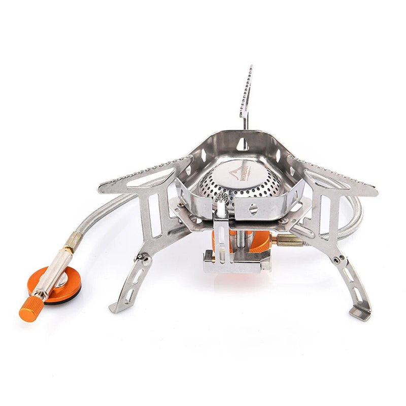 compact camping gas burner, view 3 - MRSLM