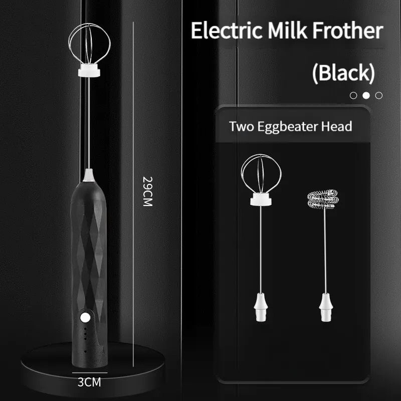 USB rechargeable mixer and milk frother, view 5 - MRSLM