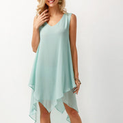 sleeveless chiffon dress - MRSLM