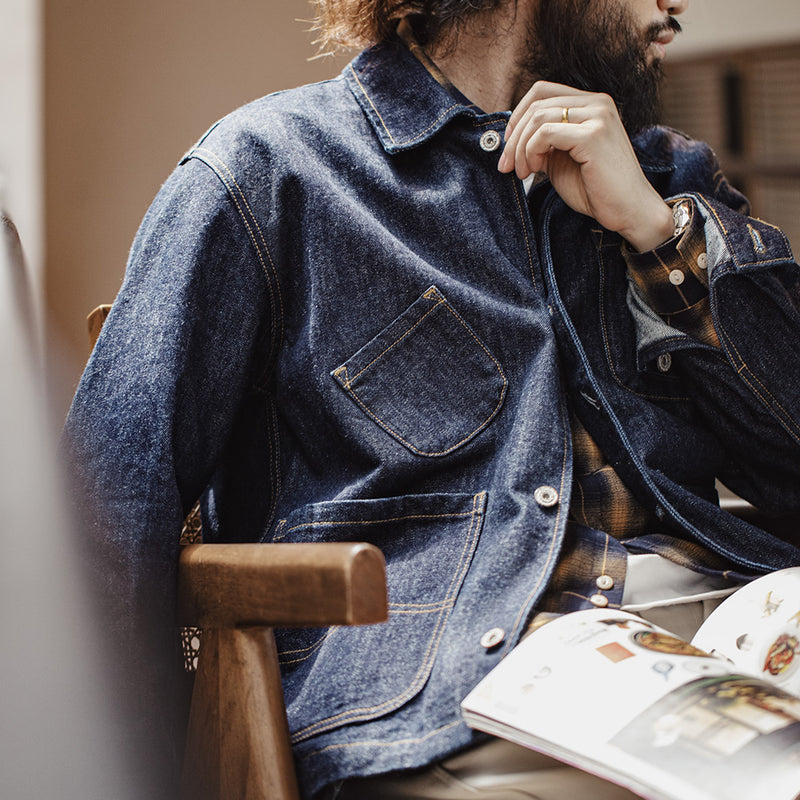 denim jacket, view 8 - MRSLM