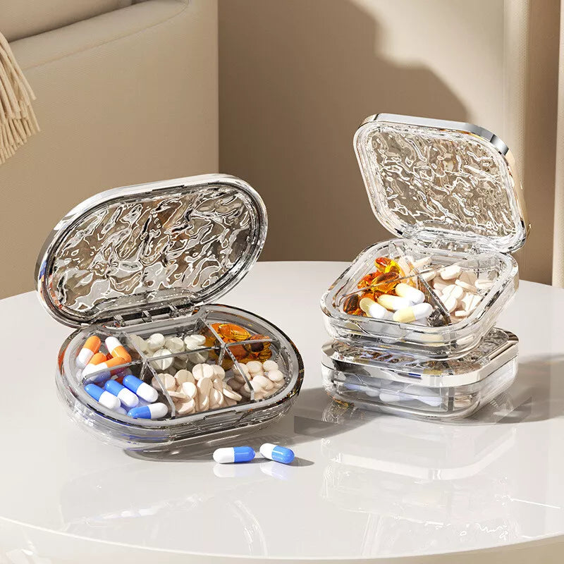 travel mini portable pill box, view 8 - MRSLM