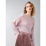 oversize alpaca wool blend pullover, view 5 - MRSLM