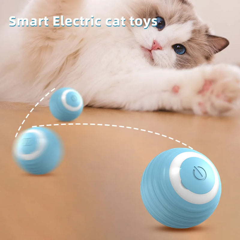 Interactive electric cat ball, view 4 - MRSLM