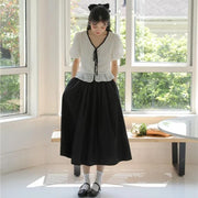 vintage lace puff sleeve shirt, view 3 - MRSLM