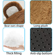 Cozy plush cat bed, view 6 - MRSLM