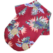 hawaiian summer breeze dog t-shirt, view 10 - MRSLM