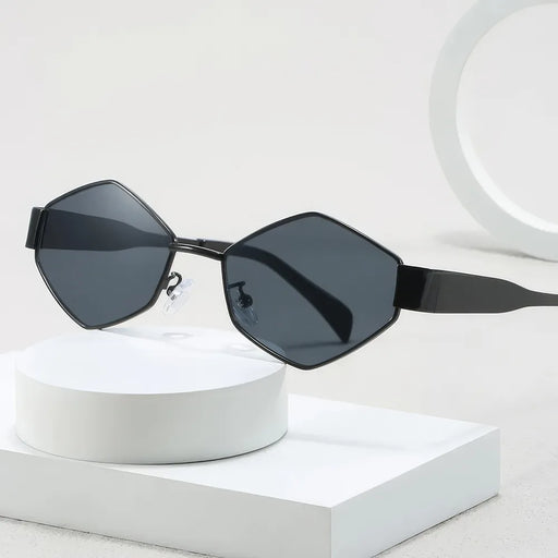 fashion polygonal sunglasses - MRSLM