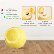 LED cat toy ball, view 8 - MRSLM