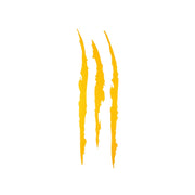 Reflective monster claw car stickers, view 6 - MRSLM