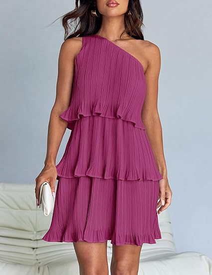 sleeveless layered hem dress, view 11 - MRSLM