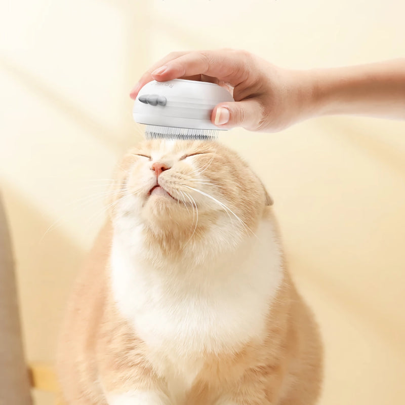 steamy grooming brush with electric sprayer, view 8 - MRSLM