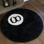 halloween 8 ball rug, view 2 - MRSLM