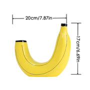 Resin banana flower vase, view 7 - MRSLM