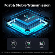 M.2 SSD enclosure adapter, view 5 - MRSLM