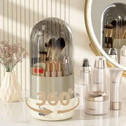 360 rotating makeup brush holder, view 8 - MRSLM