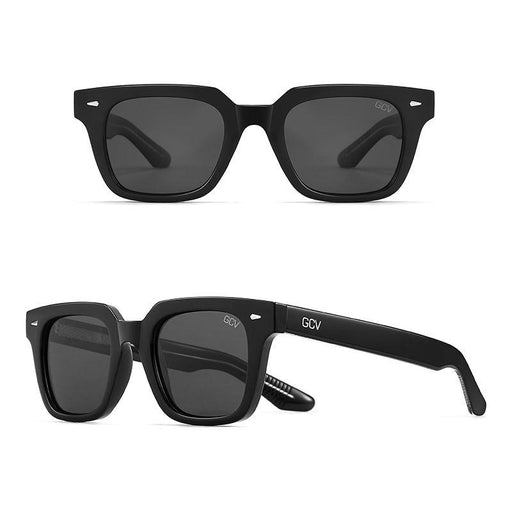 vintage rectangle fashion sunglasses - MRSLM