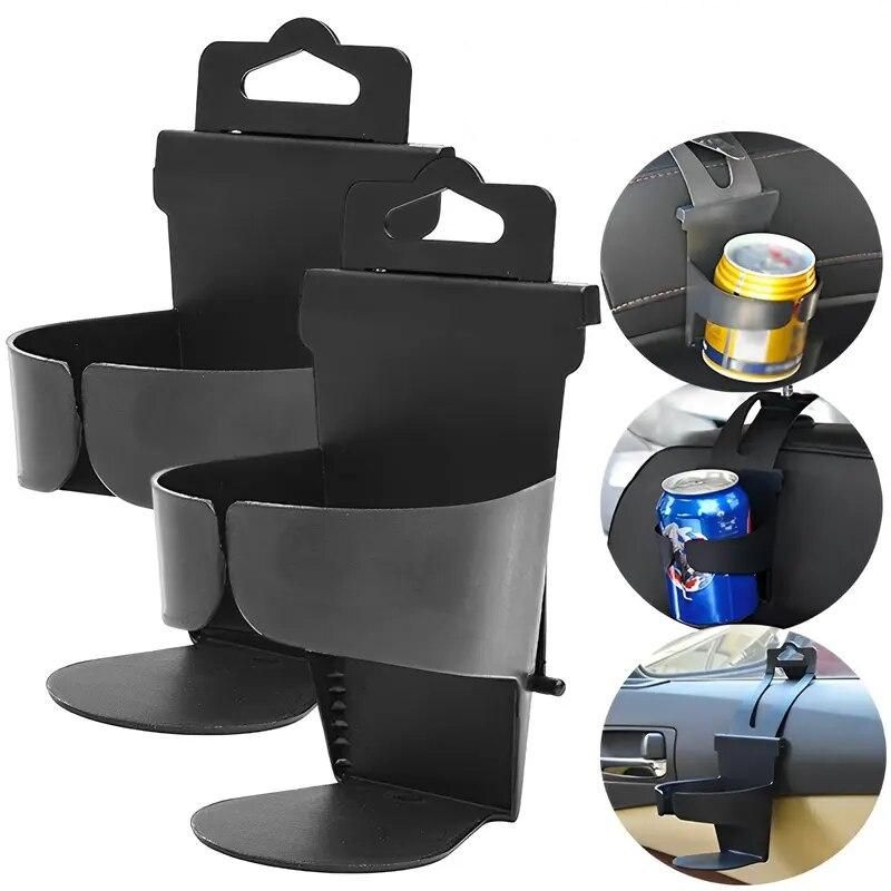 car backseat drink holder and storage hook, view 4 - MRSLM