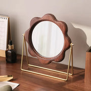 rotatable desktop makeup mirror, view 3 - MRSLM