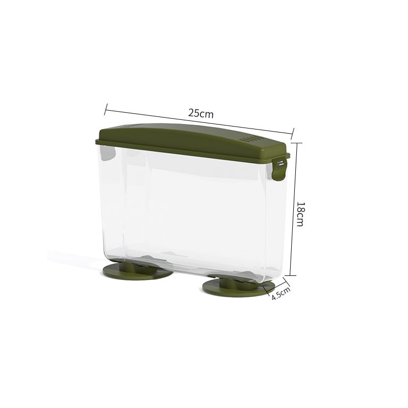 simple ecological desktop fish tank, view 2 - MRSLM