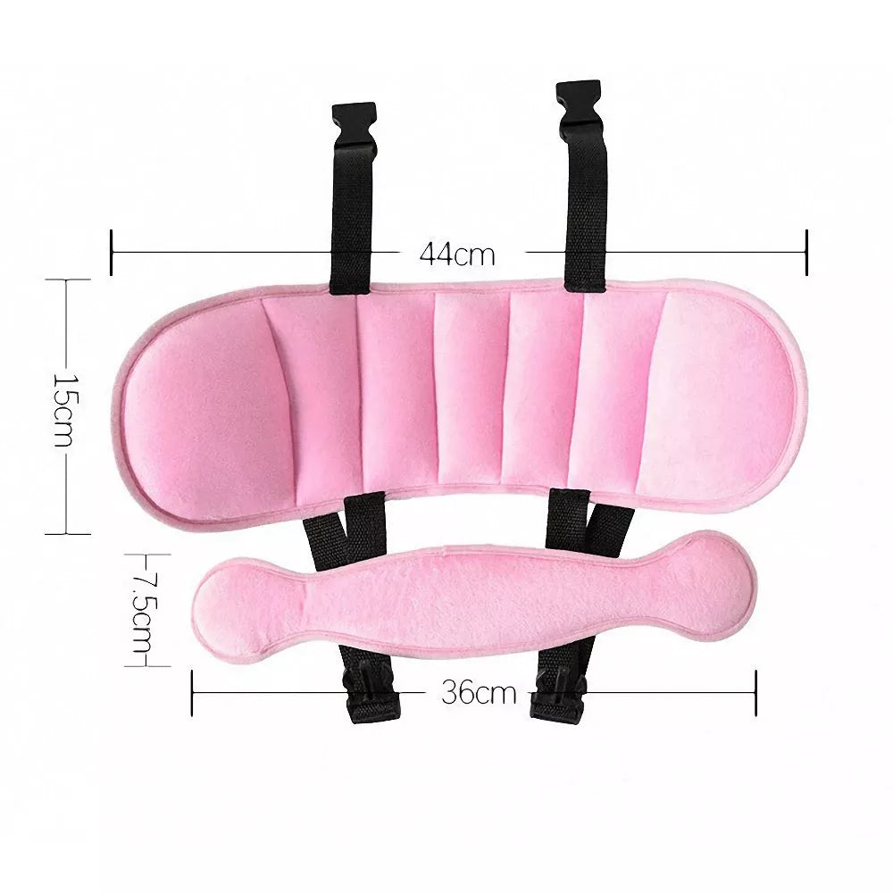 Adjustable Baby Car Seat Neck Support & Sleep Pillow